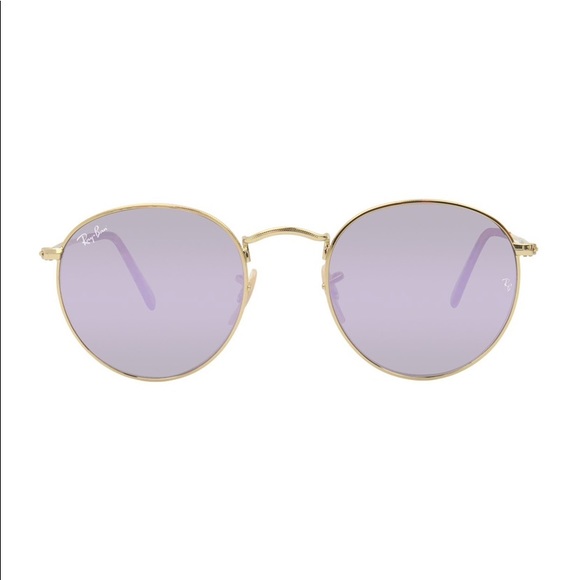 purple round ray bans